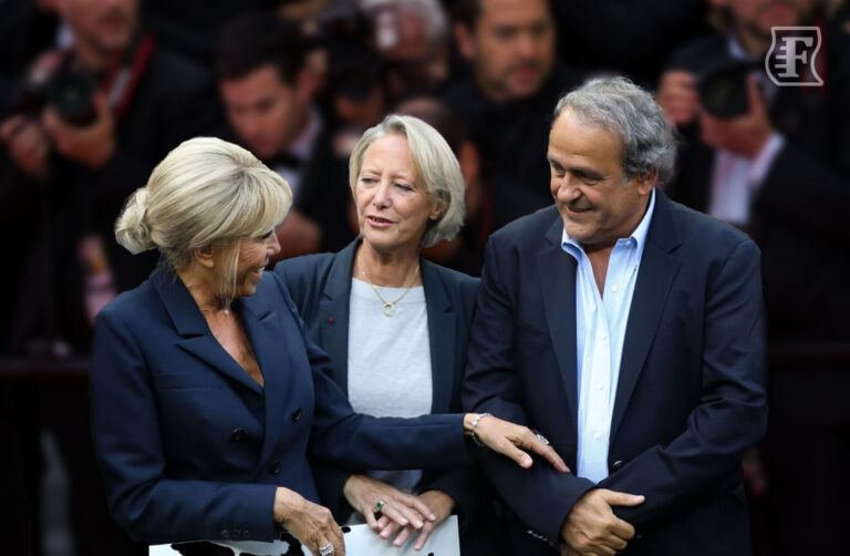 michel platini et sa nouvelle compagne