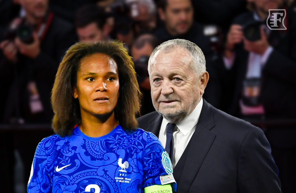 wendie renard en couple avec jean-michel aulas